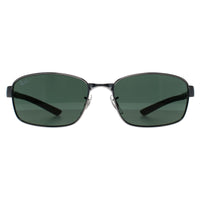 Ray-Ban Sunglasses RB3413 004 Gunmetal G-15 Green