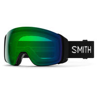 Smith Ski Goggles 4D Mag XL 0JX XP Black ChromaPop Everyday Green Mirror & Blue Sensor Mirror