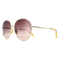 Chloe Sunglasses CH0027S 001 Gold Brown Gradient