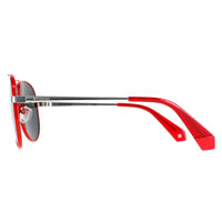 Polaroid Sunglasses PLD 6069/S/X J2B/M9 Silver Red Grey Polarized