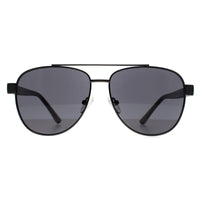 Guess Sunglasses GF5094 08A Shiny Gunmetal Smoke Grey