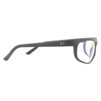 Ray-Ban Sunglasses Predator II RB2027 601SBF Matte Black Clear Blue Light Block