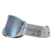 Bolle Ski Goggles Eco Blanca BG283002 Matte Ice White Volt Ice Blue