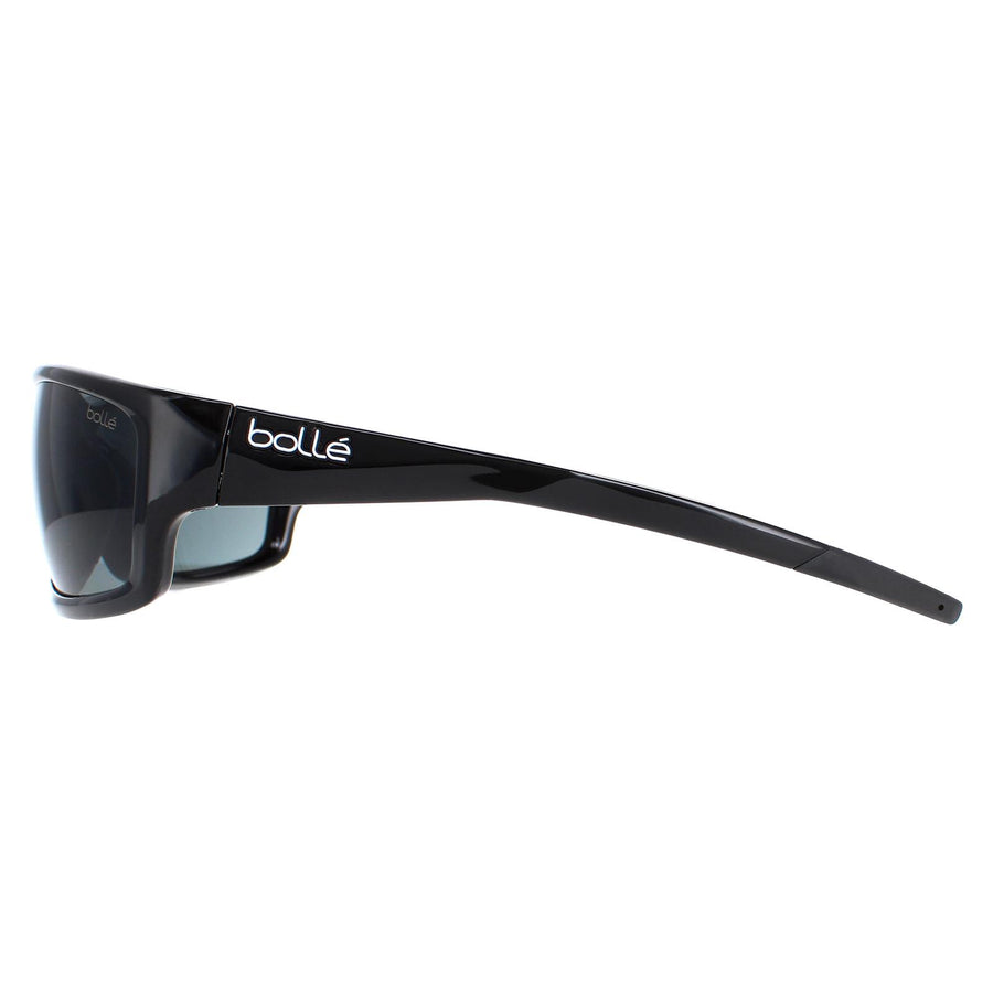 Bolle Sunglasses Cerber BS041006 Shiny Black TNS Grey
