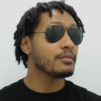 Ray-Ban Sunglasses Aviator 3025 L2823 Black Green