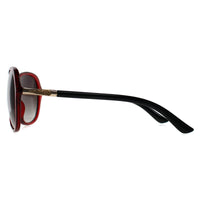 Seksy Sunglasses N2809 B Transparent Burgundy Smoke Gradient