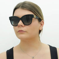 Dolce & Gabbana Sunglasses DG4407 501/8G Black Grey Gradient
