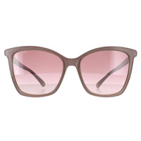 Jimmy Choo Sunglasses ALI/S FWM NQ Nude Brown Silver Mirror