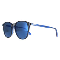 Moncler Sunglasses ML0189-F 92D Shiny Black Blue Polarized