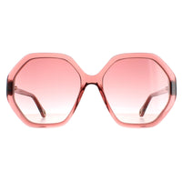 Chloe Sunglasses CH0008S Esther 003 Pink Crystal Pink Brown Gradient