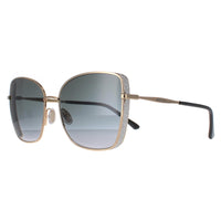 Jimmy Choo Sunglasses ALEXIS/S 000 90 Rose Gold Dark Grey Gradient
