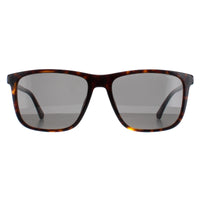 Police Sunglasses SPLE05M 0722 Dark Havana Grey Green