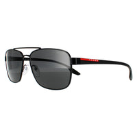 Prada Sport Sunglasses PS51US 1AB5S0 Black Grey