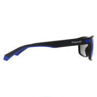 Polaroid Sunglasses PLD 2121/S 0VK 5X Matte Black Blue Blue Mirror Polarized