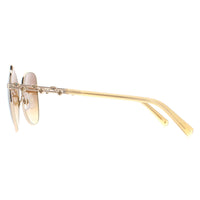 Swarovski Sunglasses SK0290 30F Shiny Gold Brown Gradient