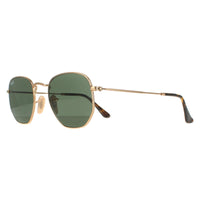 Ray-Ban Sunglasses RB3548N 001 Polished Gold Green Classic G-15