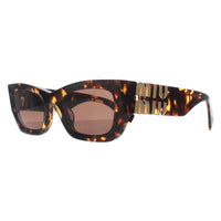 Miu Miu Sunglasses MU09WS VAU06B Honey Havana Dark Brown
