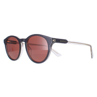 Gucci Sunglasses GG1119S 003 Shiny Transparent Grey Brown