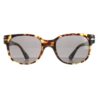 Persol Sunglasses PO3257S 1056B1 Brown and Beige Tortoise Dark Grey