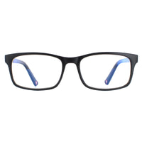 Montana Reading Glasses BLF73 Matte Black Blue Light Block +3.00