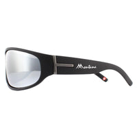 Montana Sunglasses SP308C Black Rubber Revo Silver Mirror Polarized