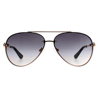 Guess Sunglasses GF6107 32B Gold Grey Gradient