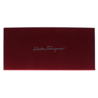 Salvatore Ferragamo black Sunglasses Case red presentation box & cleaning cloth