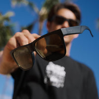 Smith Sunglasses Lowdown 2 003 1H Matte Black ChromaPop Grey Green