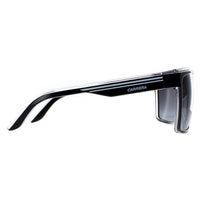 Carrera Sunglasses 22 80S/9O Black White Grey Gradient