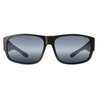 INVU Sunglasses E2601 E Matte Olive Metallic Grey Polarized