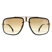Carrera Sunglasses Glory II 001 86 Gold Black Brown Gradient