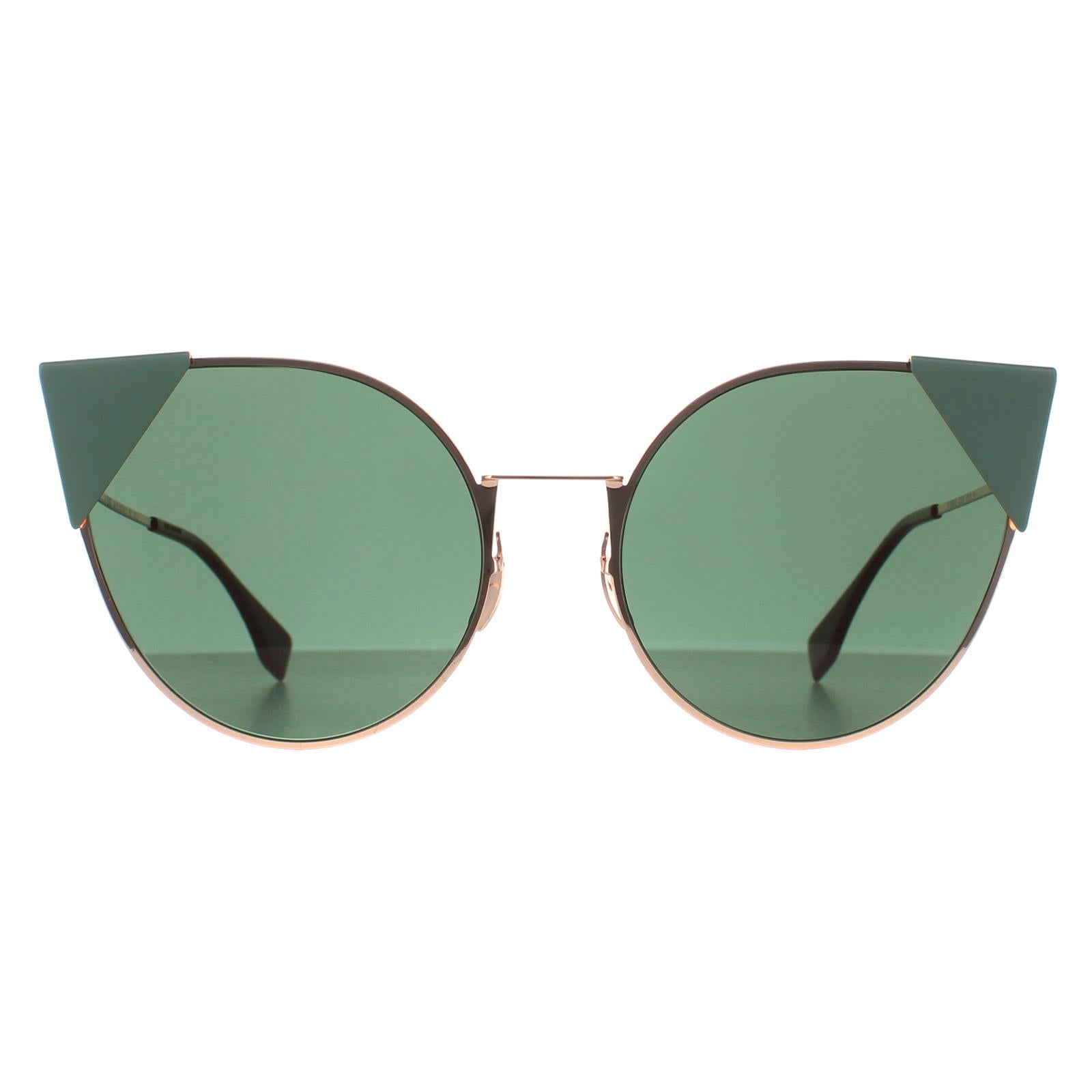 Fendi hotsell green sunglasses