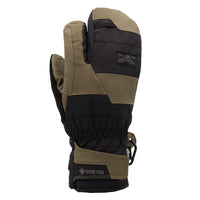 POW Sniper GTX Trigger Mitt Men's Large Café Gore-Text Snow Hybrid Glove