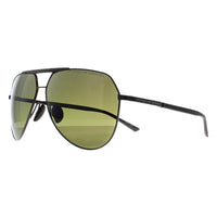 Porsche Design Sunglasses P8931 A Black Green Silver Mirror Polarized