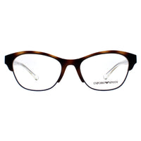 Emporio Armani Glasses Frames EA 3107 5089 Matte Havana Matte Blue 52mm Mens
