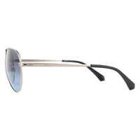 Polaroid Unisex Aviator Sunglasses PLD 6012/N/NEW 6LB WJ Ruthenium Grey Frame - Gradient Polarized Lens