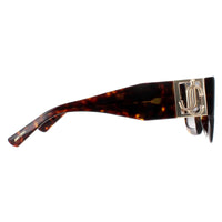 Jimmy Choo Sunglasses NENA/S 086 HA Havana and Gold Brown Gradient