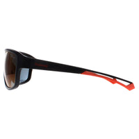 Polaroid Sunglasses PLD 7049/S 8LZ BG Black Orange Red Mirror Polarized High Contrast