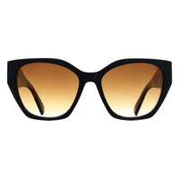 Atum Cat Eye Womens Black and Havana Brown Gradient Zenith Sunglasses