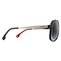 Carrera Sunglasses 1007/S PJP 9O Blue Silver Dark Grey Gradient