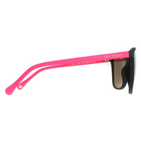 Ted Baker Sunglasses TB1443 Perry 001 Black and Pink Brown Grey