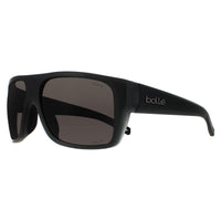 Bolle Sunglasses Falco BS019001 Matte Crystal Black Volt+ Gun Polarised