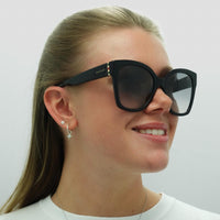 Gucci Sunglasses GG0459S 001 Black Grey Gradient