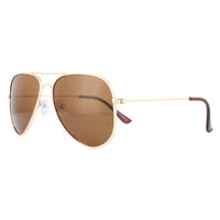 Montana Sunglasses MP94 B Matte Gold Brown Polarized