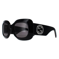 Gucci Sunglasses GG1695S 001 Black with Silver Grey