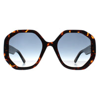 Marc Jacobs Sunglasses MARC 659/S 086/08 Dark Havana Dark Blue Gradient