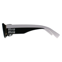 Miu Miu Sunglasses MU08YS 1AB5S0 Black Dark Grey
