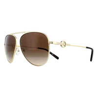 Michael Kors Sunglasses MK1066B Salina 100113 Light Gold Brown Gradient