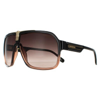 Carrera Sunglasses 1014/S R60 HA Black Brown Brown Gradient