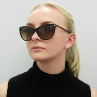 Ralph by Ralph Lauren Sunglasses RA5270 500313 Shiny Dark Havana Brown Gradient